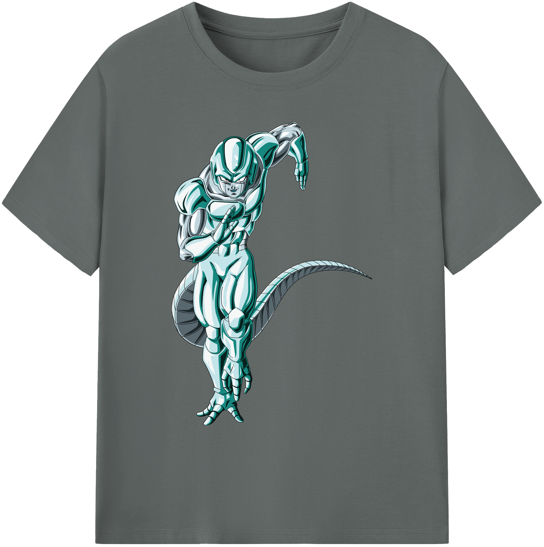 （画像用） ドラゴンボール フリーザ DRAGON BALL Frieza 綿100％ メンズ半袖Tシャツ｜肌触りやわらか＆通気性